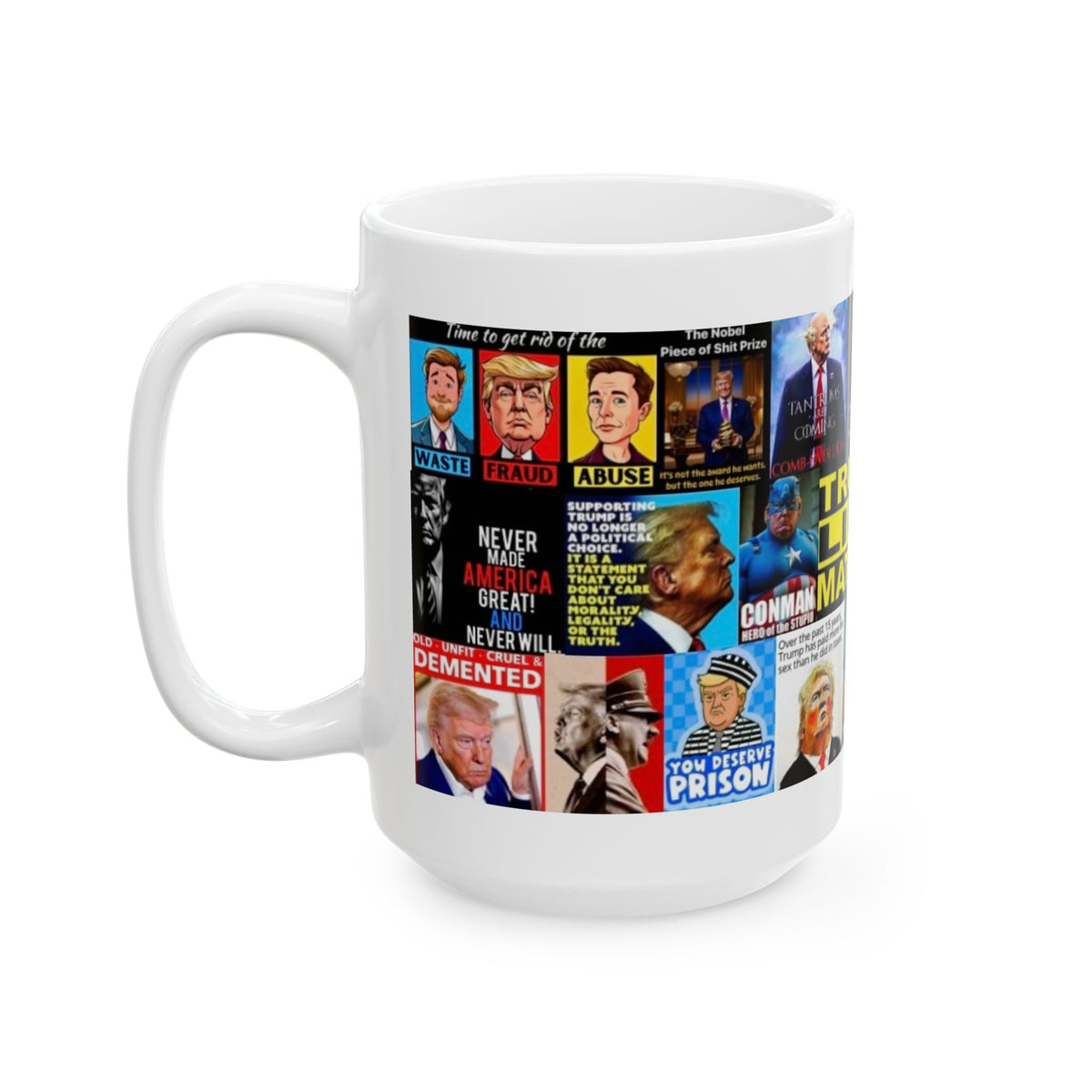 “Trumpster Dumpster 1” - Demented Criminal Wannabe Dictator Satire