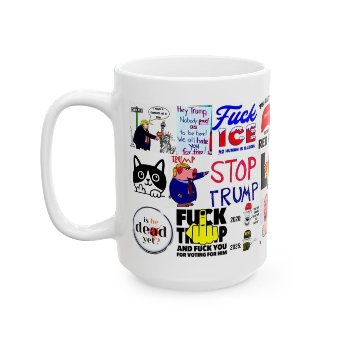 “White Supremacy 2” Anti-Trump Protest Mug – Hilarious and Clean White Design with Bold Political Messages