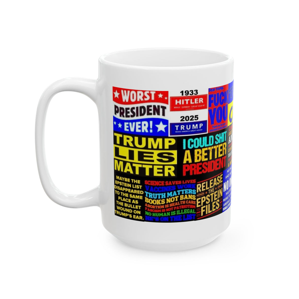 “Color Messages” - Biting Political Humor Using Just Text And No Images With Exceptional Color Infusion