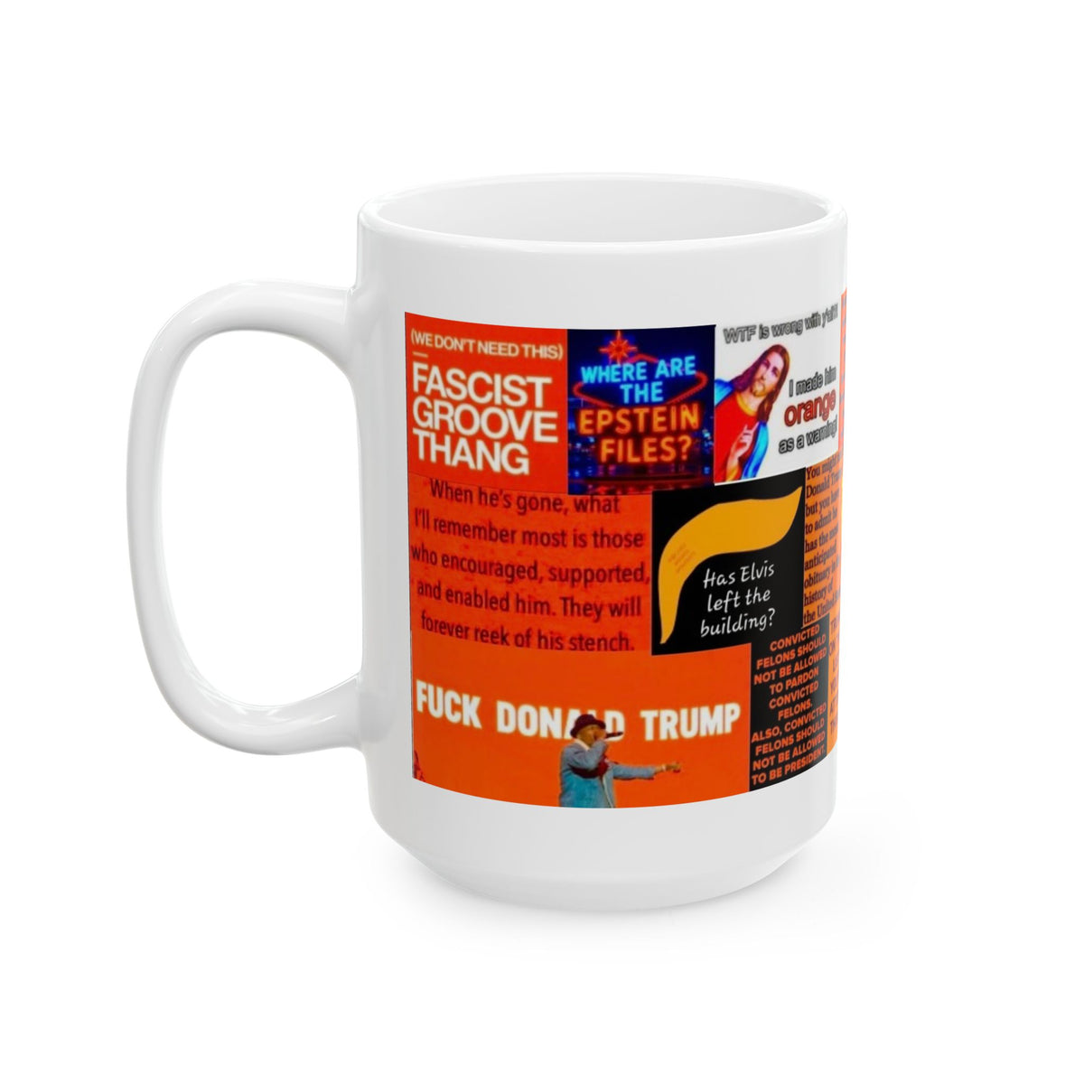 “Orange Messages” - Biting Political Parody Using Just Orange Text And No Images