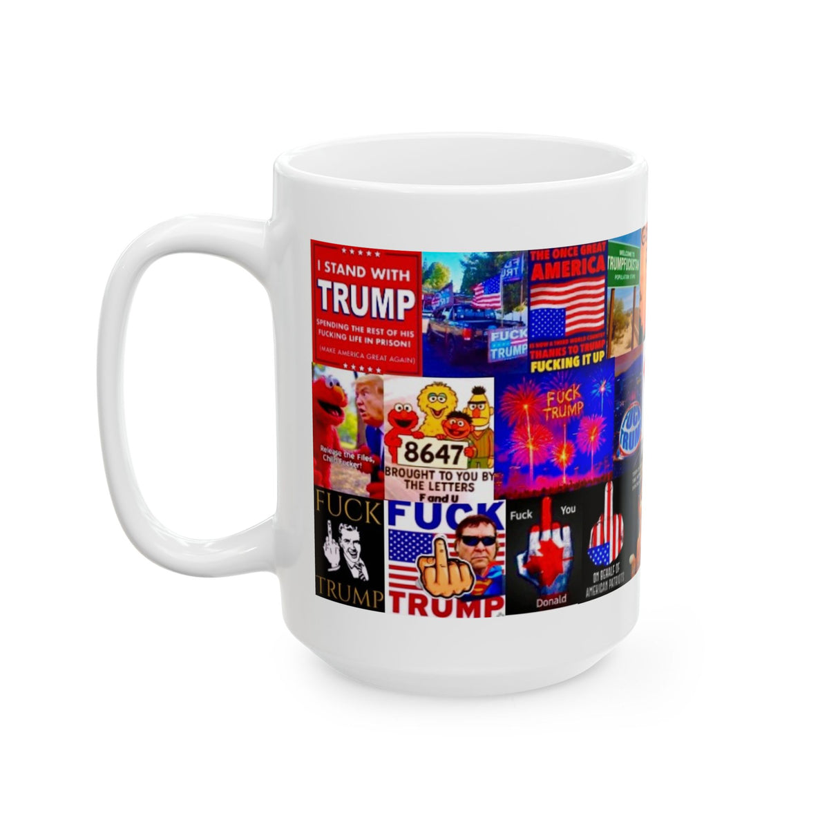 “Trump Fuck 2“ – Funny Political Satire Collage Crammed With F-Bombs