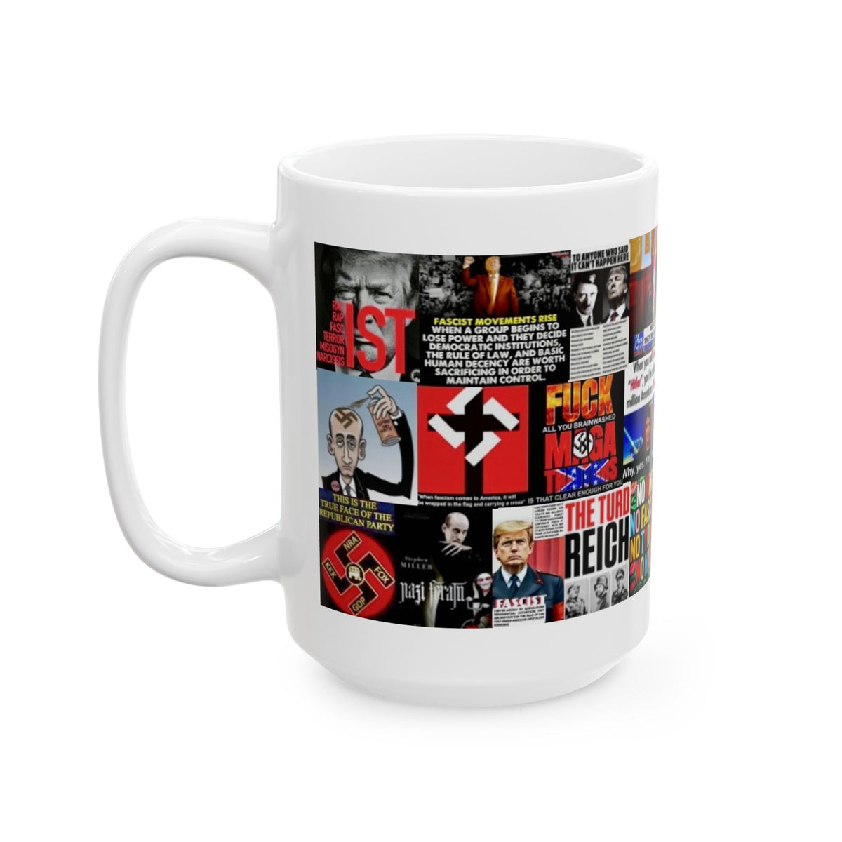 “Trump Is A Nazi 2” – Funny Political Satire Collage On Trump’s Facist And Nazi Sympathies