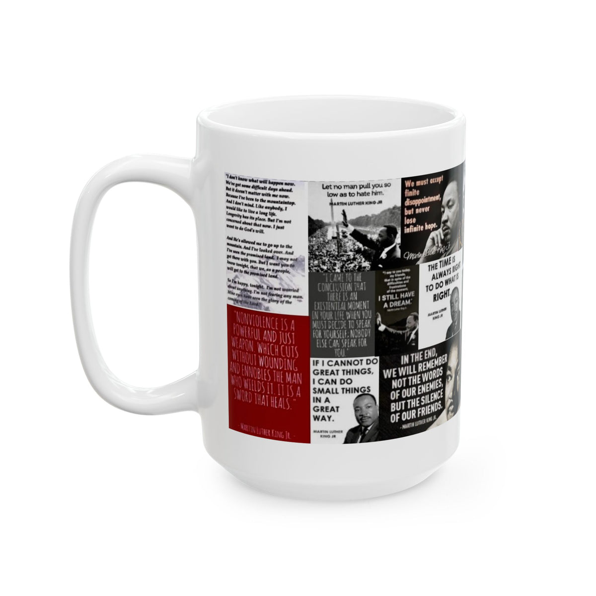 “Martin Luther King Quotations 1” – Civil Rights Tribute in Bold Design