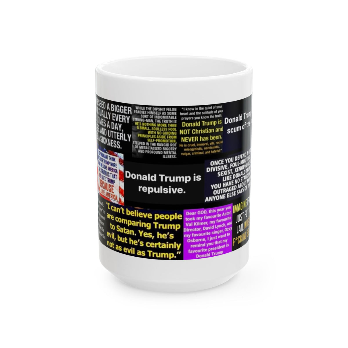 “Trump Messages 1” - Biting Political Parody Using Just Text And No Images
