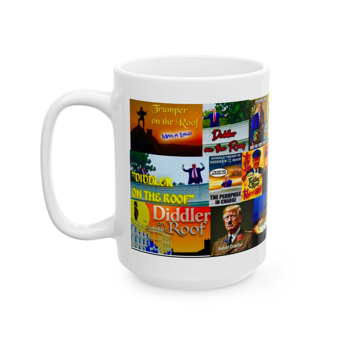“Trump Diddler 3” – Funny Political Satire Collage of Trump’s Pedophile Accomplishments
