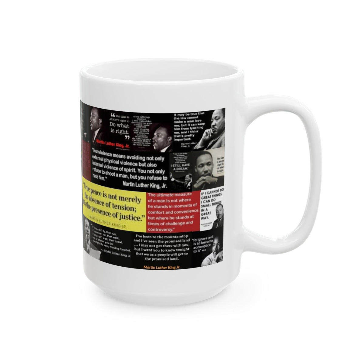 “Martin Luther King Quotations 2”  – Civil Rights Tribute in Bold Design