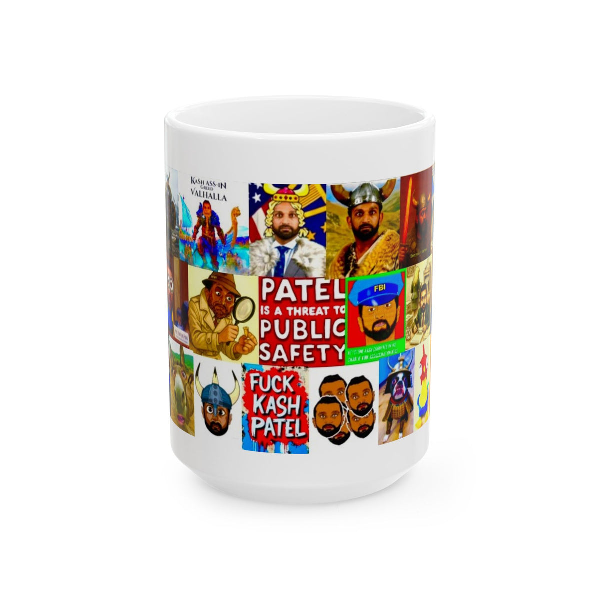 “Kash FB Eyes Patel” – Arguably The Worst Ever FBI Director And Not One Of The Best Ever Podcasters… Funny And Generally Skewering for Satirical K$h Humor