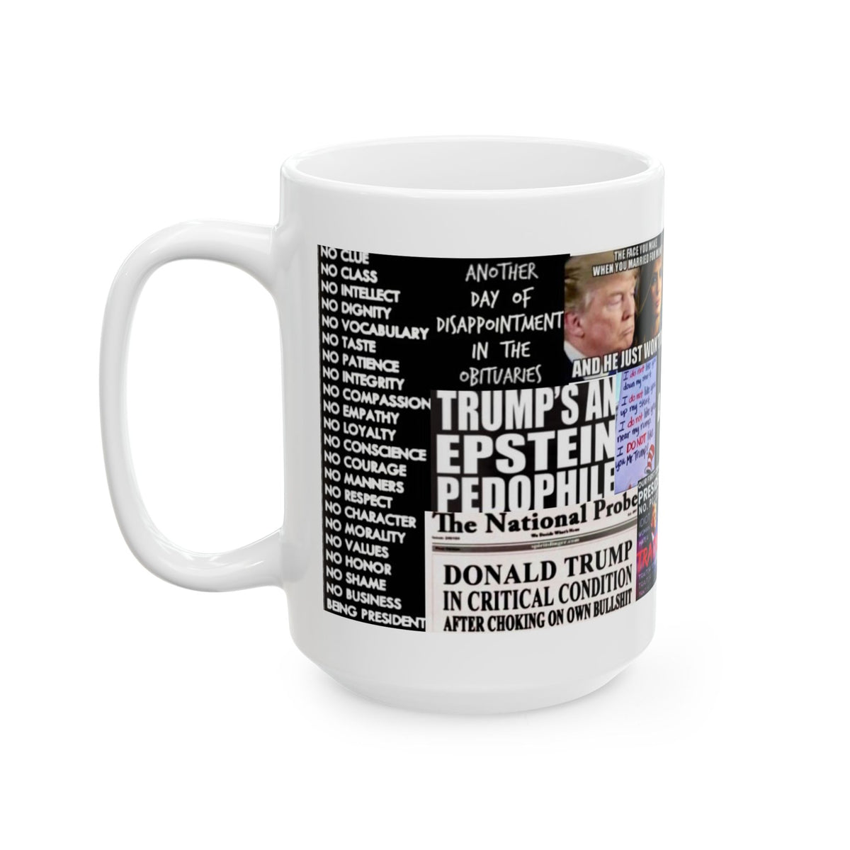 “Grumpy Trumpy 2” – “Loser of the Year” Anyi-Trump Satirical Collage