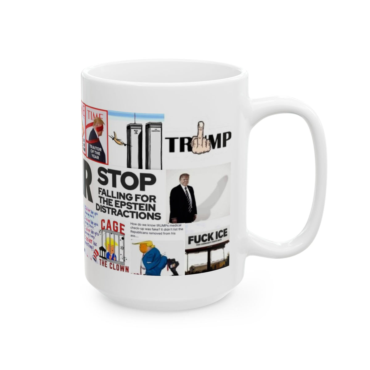 “White Supremacy 2” Anti-Trump Protest Mug – Hilarious and Clean White Design with Bold Political Messages