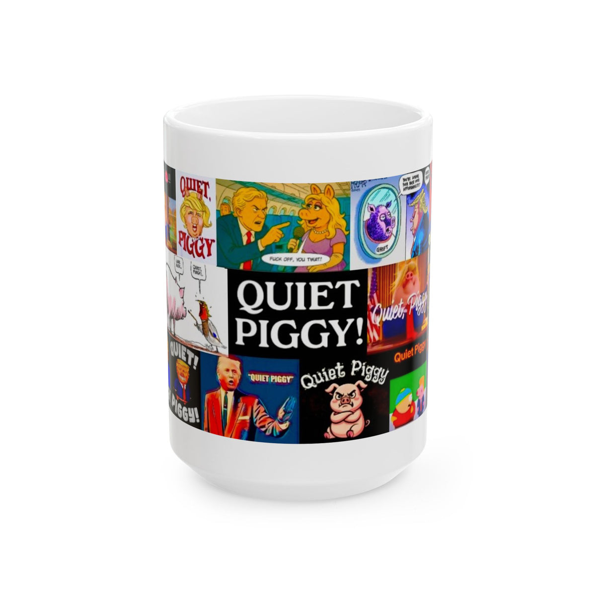 “Trump Quiet Piggy!!” – Anti-Trump Hilarious Political Satire & Parody on Trump’s Piggy Attributes and “Quiet Piggy!” Insulting Remark