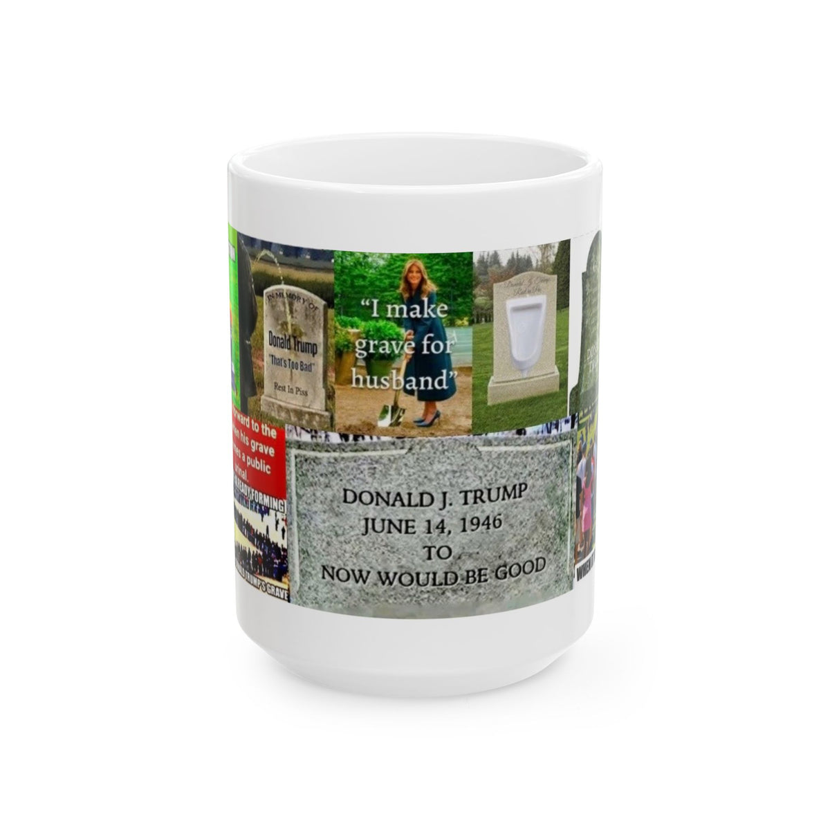 “Trump Grave 1” – Anti-Trump Hilarious Political Satire & Parody on Trump’s Final Resting Place and Headstone