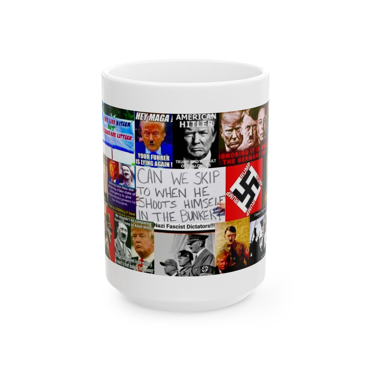 “Trump Hitler” – Funny Political Satire Of Trump With His Hero And Mentor