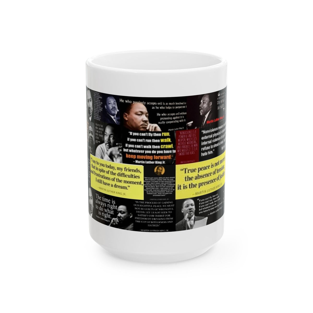“Martin Luther King Quotations 2”  – Civil Rights Tribute in Bold Design