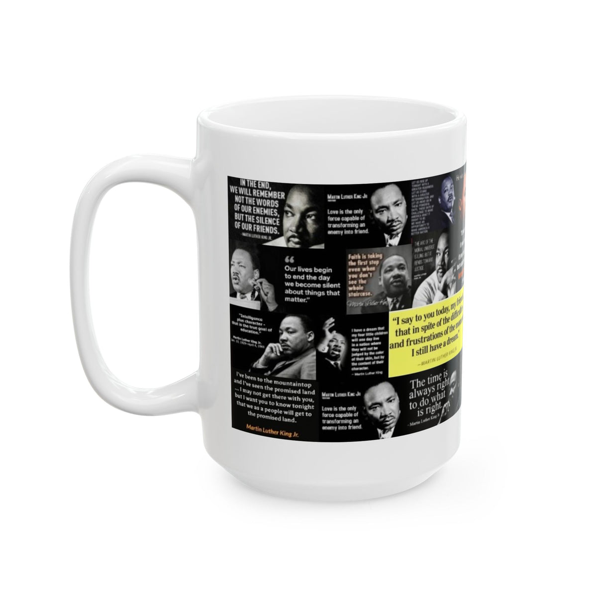 “Martin Luther King Quotations 2”  – Civil Rights Tribute in Bold Design