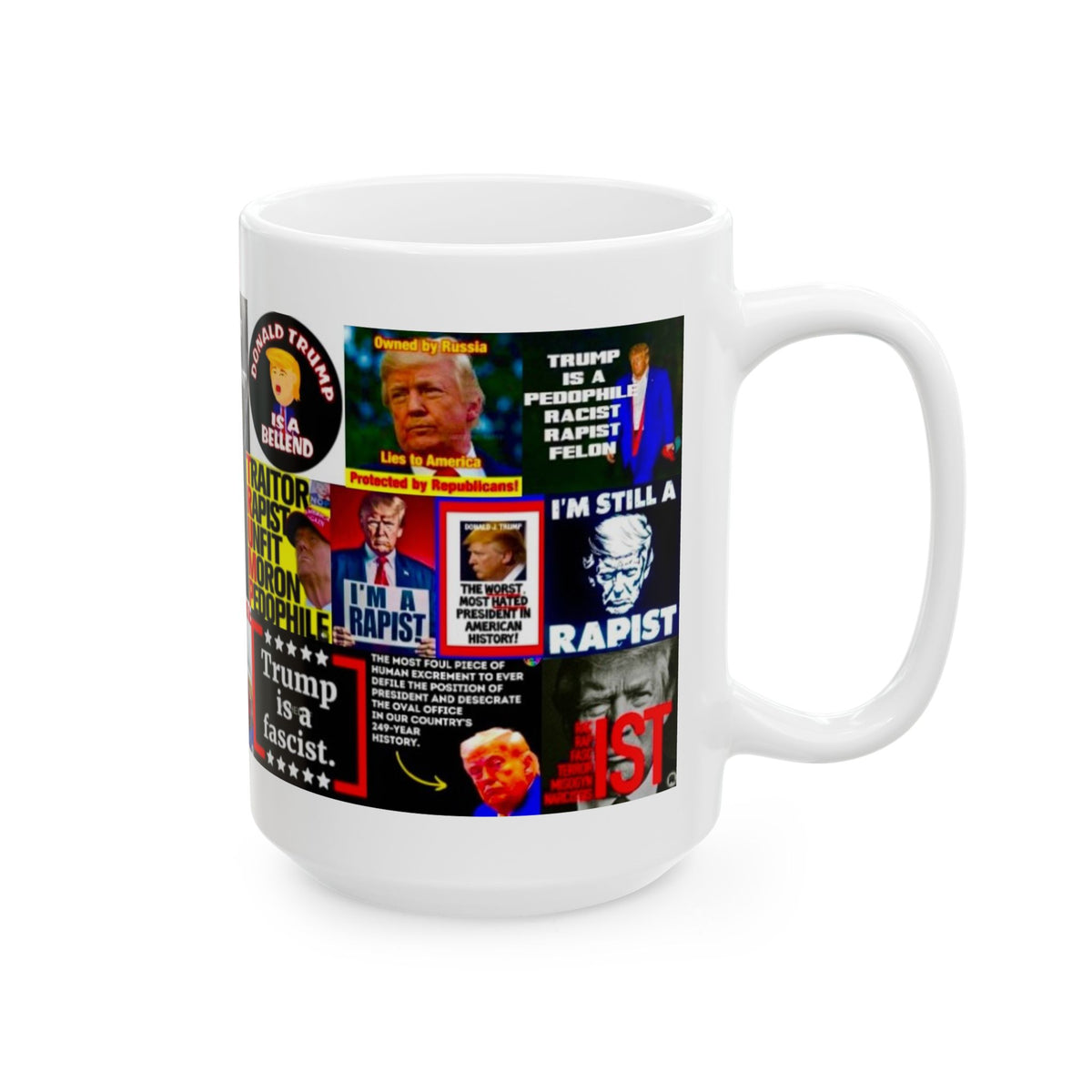 “Trump Is… 2” – Satirical Collage of Trump Depicting His Various Faults And Evils