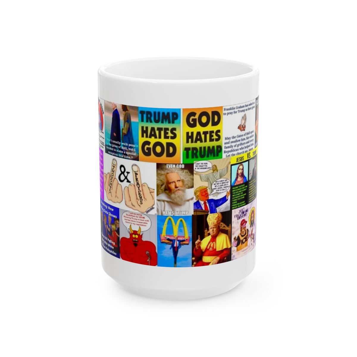 “Trump Religion 2” - Even God Hates The Orange Jesus and Sees Straight Through His Duplicity