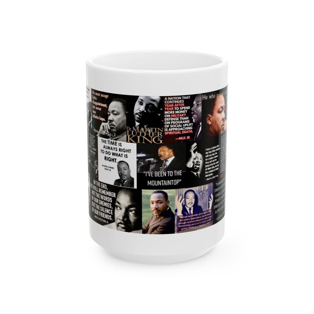 “Martin Luther King Quotations 1”  – Civil Rights Tribute in Bold Design