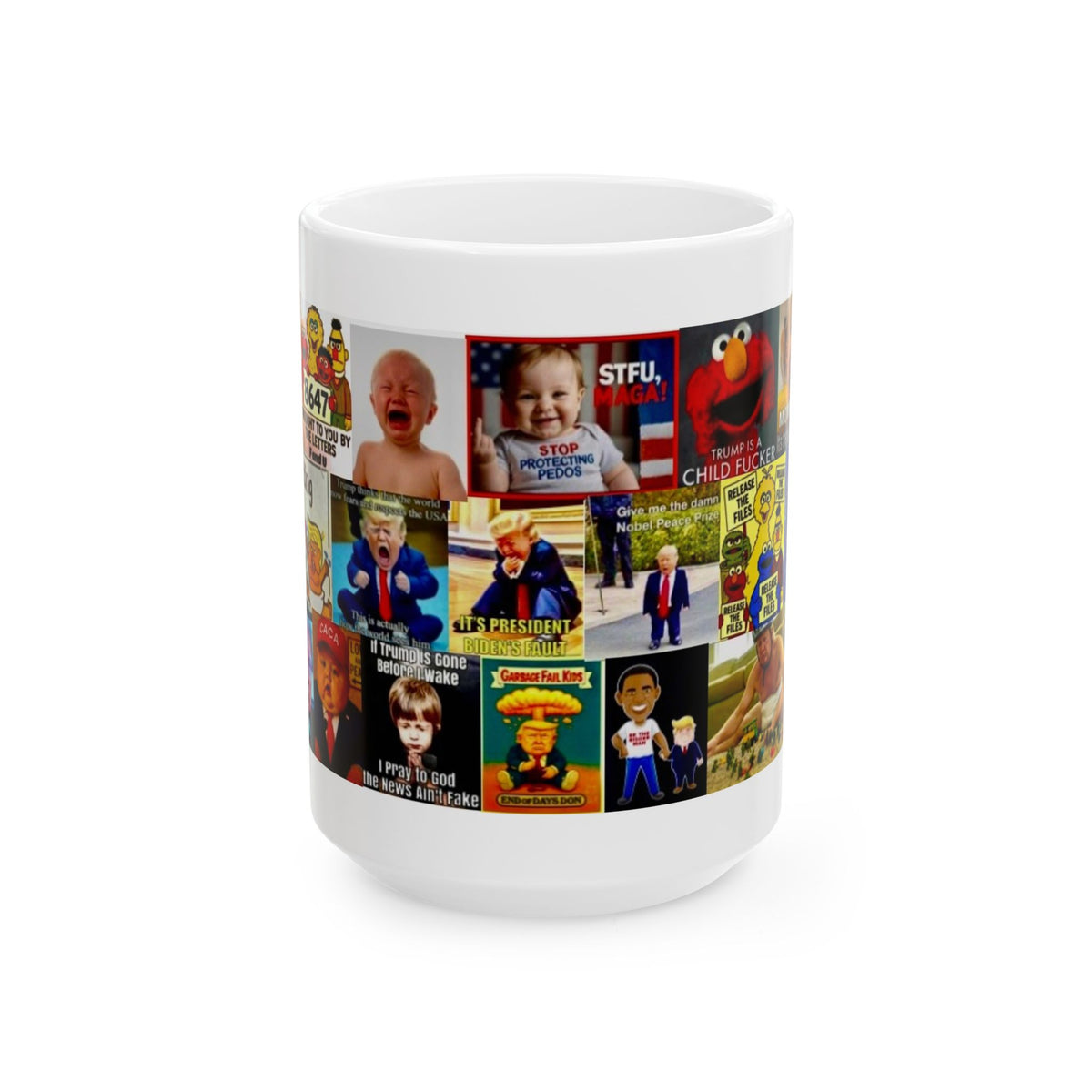 “Trump Baby” – Funny Political Satire Collage On Trump’s Childish Behavior