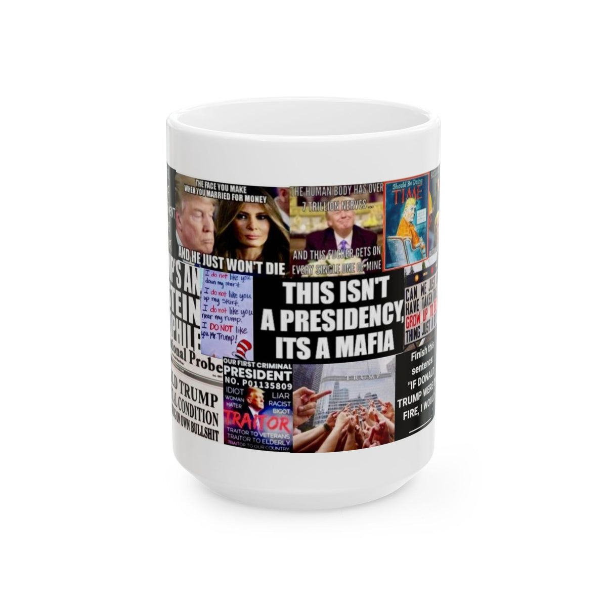 “Grumpy Trumpy 2” – “Loser of the Year” Anyi-Trump Satirical Collage