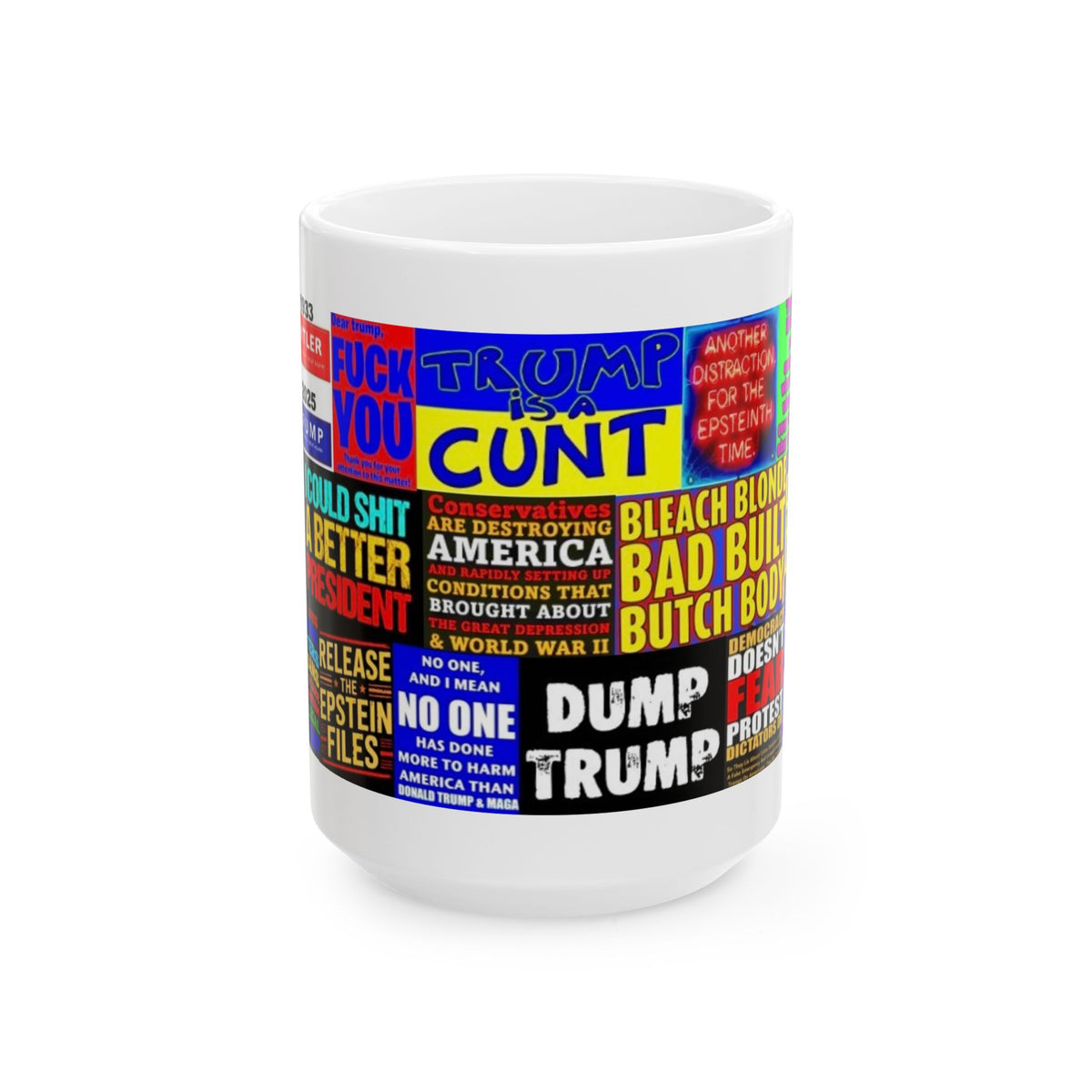 “Color Messages” - Biting Political Humor Using Just Text And No Images With Exceptional Color Infusion
