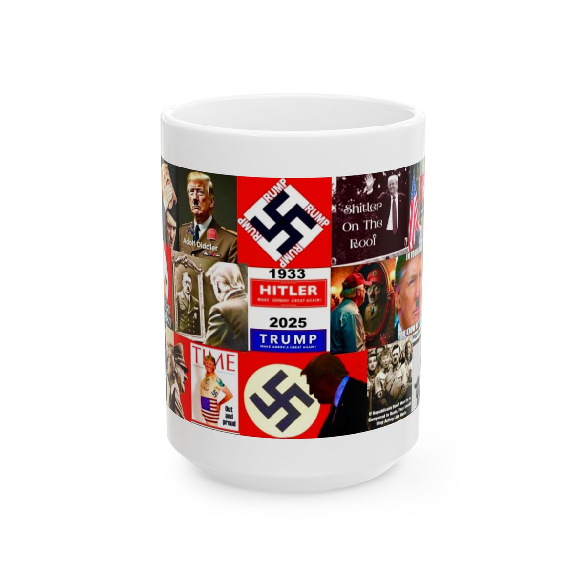 “Trump Hitler 2” – Funny Political Satire Of Trump With His Hero And Mentor