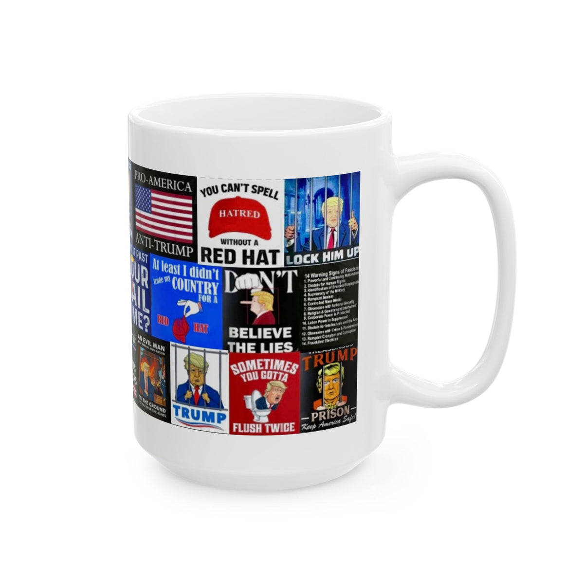Trump T-Shirts 3 - Biting Anti-Trump Political Humor Based on T-Shirt Designs