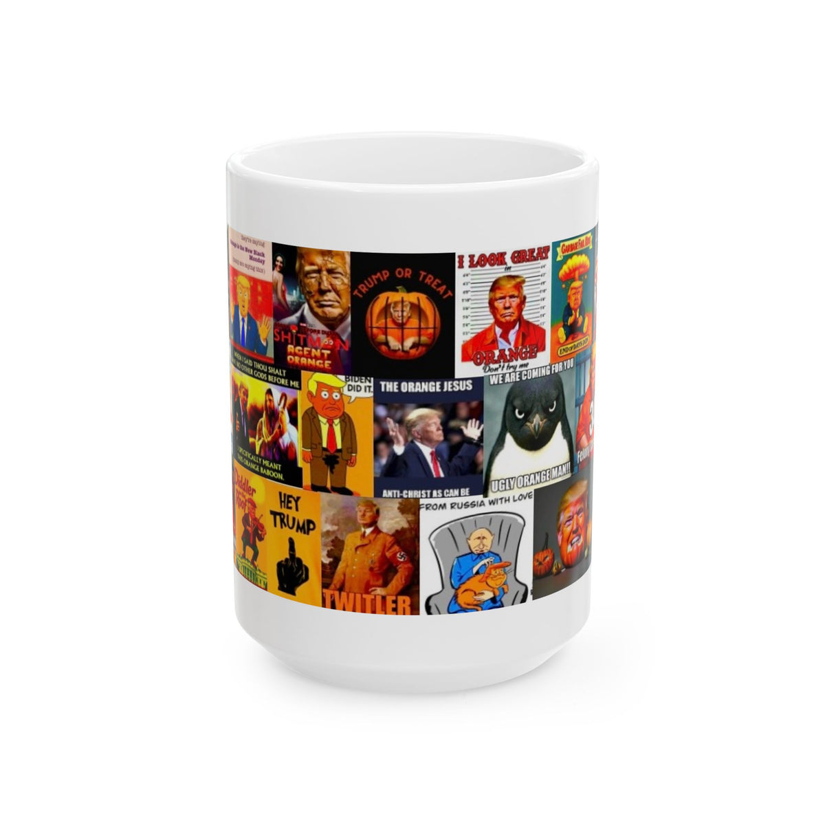 “Trump Orange 2” - Biting Political Parody Showing Donald Trump In His Orange Hew