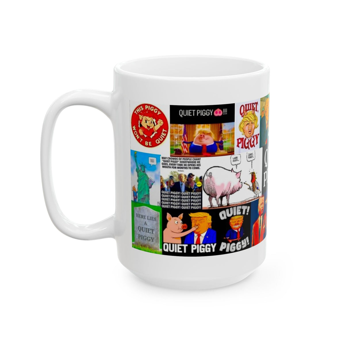 “Trump Quiet Piggy!!” – Anti-Trump Hilarious Political Satire & Parody on Trump’s Piggy Attributes and “Quiet Piggy!” Insulting Remark