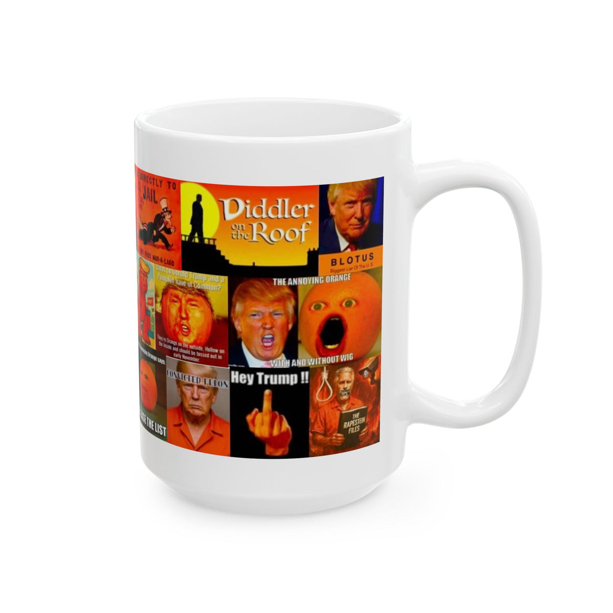 “Trump Orange 1” - Biting Political Parody Showing Donald Trump In His Orange Hew