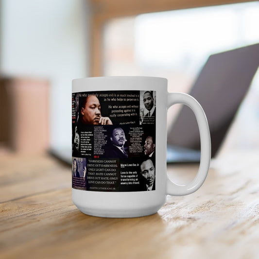 “Martin Luther King Quotations 1”  – Civil Rights Tribute in Bold Design