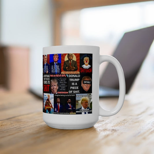 “Trump Shit” – Anti-Trump Satirical Collage, Just How Shit A President Is The Donald?