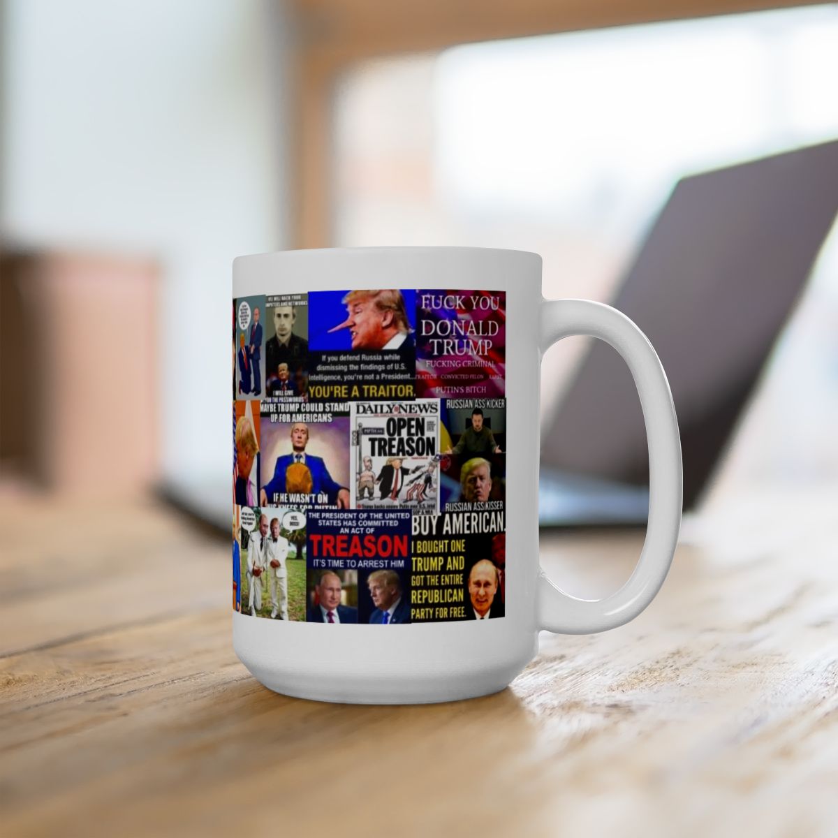 “Trump Putin 1” – Funny Political Satire Collage On The Kremlin Goblin’s Prime And Compromised Asset