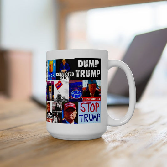 “Two Words” – Creative Political Wordplay & Savage Anti-Trump Collage