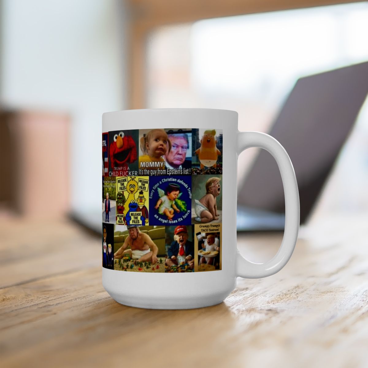 “Trump Baby” – Funny Political Satire Collage On Trump’s Childish Behavior