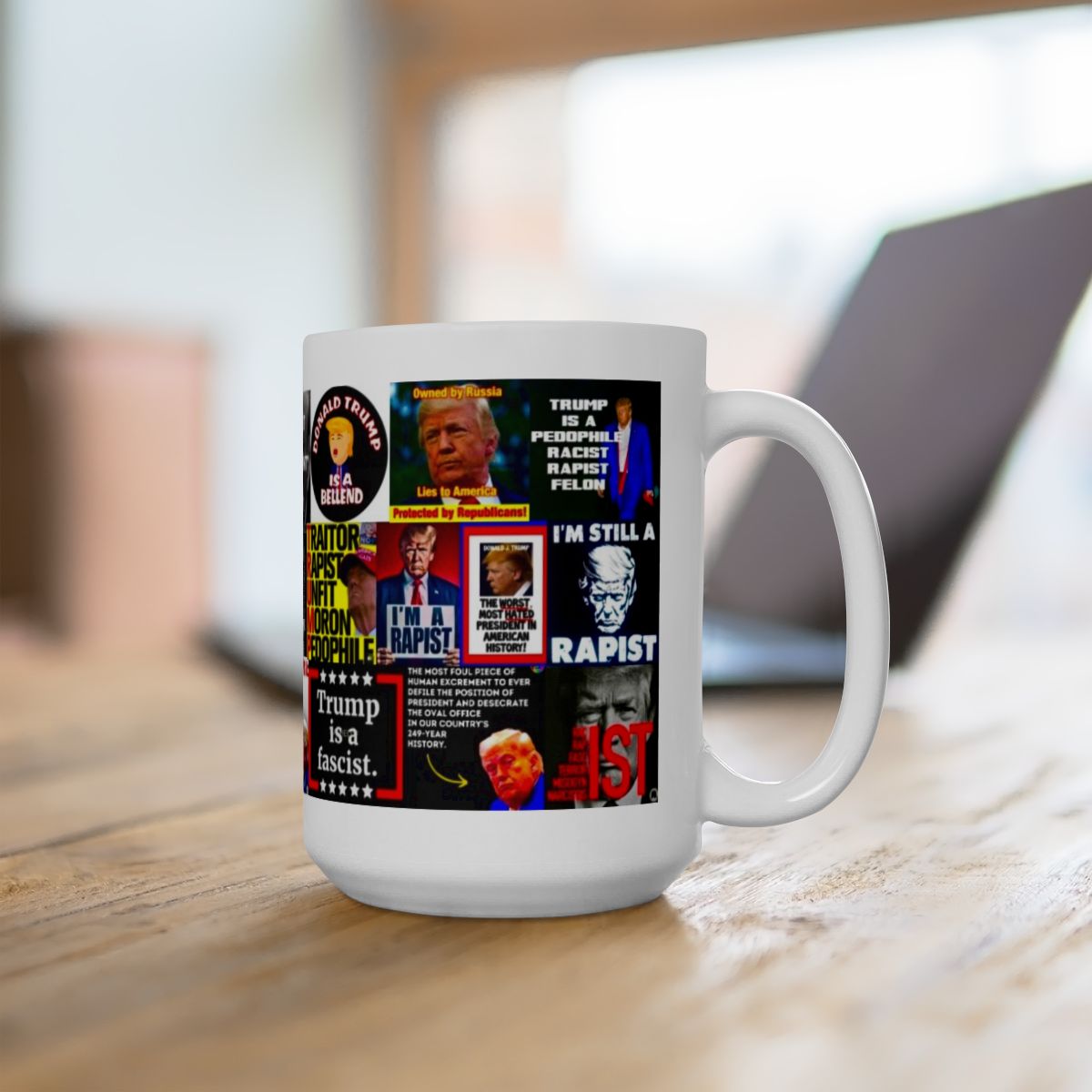 “Trump Is… 2” – Satirical Collage of Trump Depicting His Various Faults And Evils