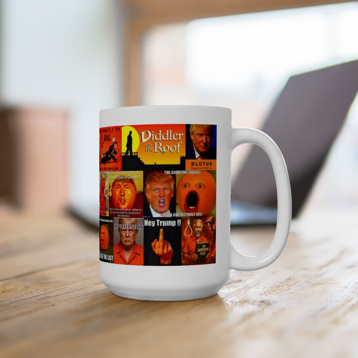 “Trump Orange 1” - Biting Political Parody Showing Donald Trump In His Orange Hew